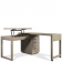 Prelude Swivel Lift Top L-Desk by Riverside, Casual Taupe 39630