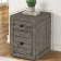 Tempe Rolling File by Parker Furniture, Grey Stone