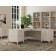 Towne Pedestal L-Shaped Desk by Martin