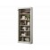 Toulouse Collection Bookcase by Martin Furniture, Rustic White IMTE4094W