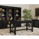 Willow Lane 60" W Writing Desk, Ebony Black