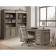 Wimberley Executive Desk by Riverside, bookcases and chair sold separately