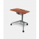 X-Table Mobile Height-Adjustable Desk by X-Chair, Cherry