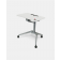X-Table Mobile Height-Adjustable Desk by X-Chair, White