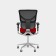 X4 Leather Executive Chair by X-CHAIR, Red 