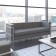 Hercules Regal Series Contemporary Gray LeatherSoft Sofa with Encasing Frame