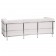HERCULES Regal Series Contemporary Melrose White LeatherSoft Sofa with Encasing Frame