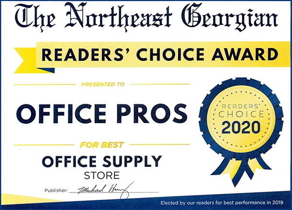 NE Georgian 2020 Readers Choice Award