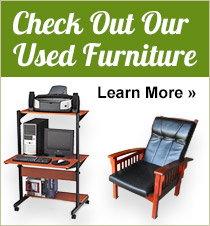 We Offer Used Furniture