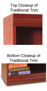 traditional trim closeup