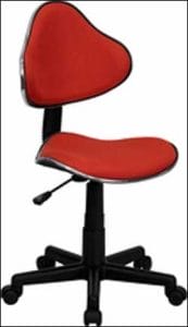 Red Student Task Chair