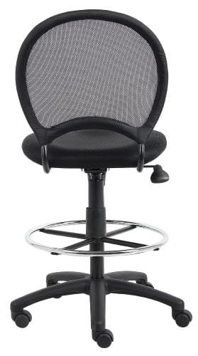 Boss Mesh Back Drafting Chair No Arms B16215