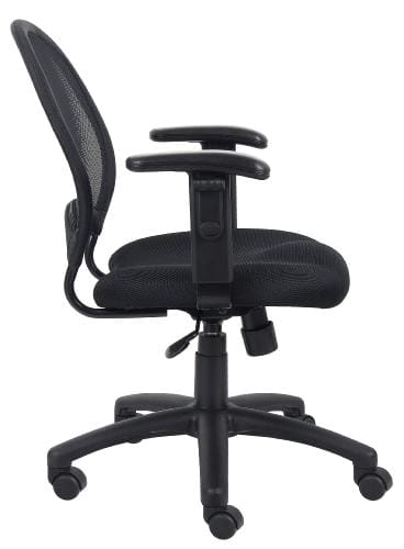 Boss Mesh Task Chair with Arms B6216