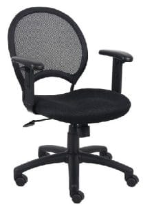 Boss Mesh Task Chair with Arms B6216