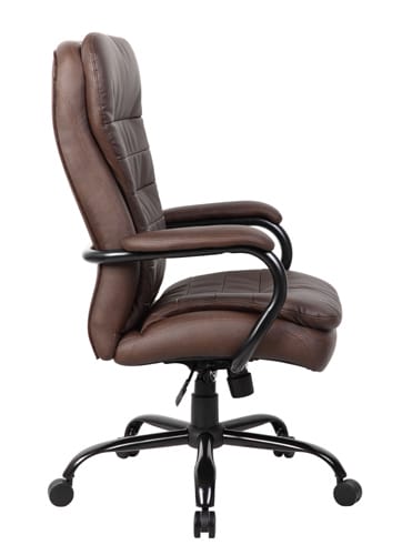 Boss Plush Big and Tall Brown Executive Swivel Chair B991-BB