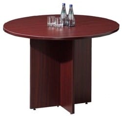 Pros Round 36", 42" or 48" Conference Table Six Finish Options