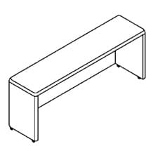 OPL129 Credenza Shell