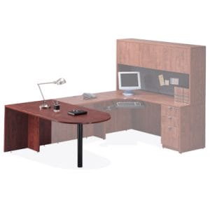 OPL131 Bullet Desk Table, 6 Finishes to Choose From
