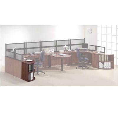 OPL160 End Cap Corner Bookcase