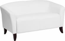 HERCULES Imperial Series Ivory LeatherSoft Loveseat