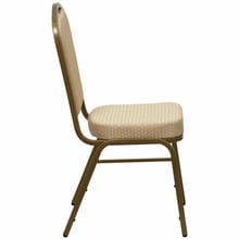Beige Fabric Banquet Chair