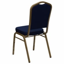 Blue Fabric Banquet Chair