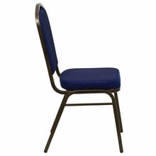 Blue Fabric Banquet Chair