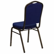Blue Fabric Banquet Chair