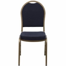 Blue Fabric Banquet Chair