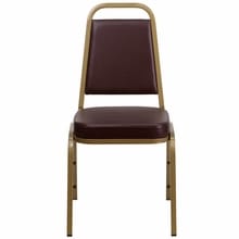 Brown Vinyl Banquet Chair