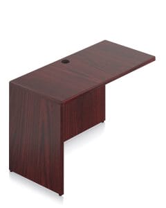 Margate Wood Veneer 48" Return Shell-Left
