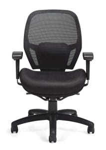 Mesh Back Weight-Sensing Chair