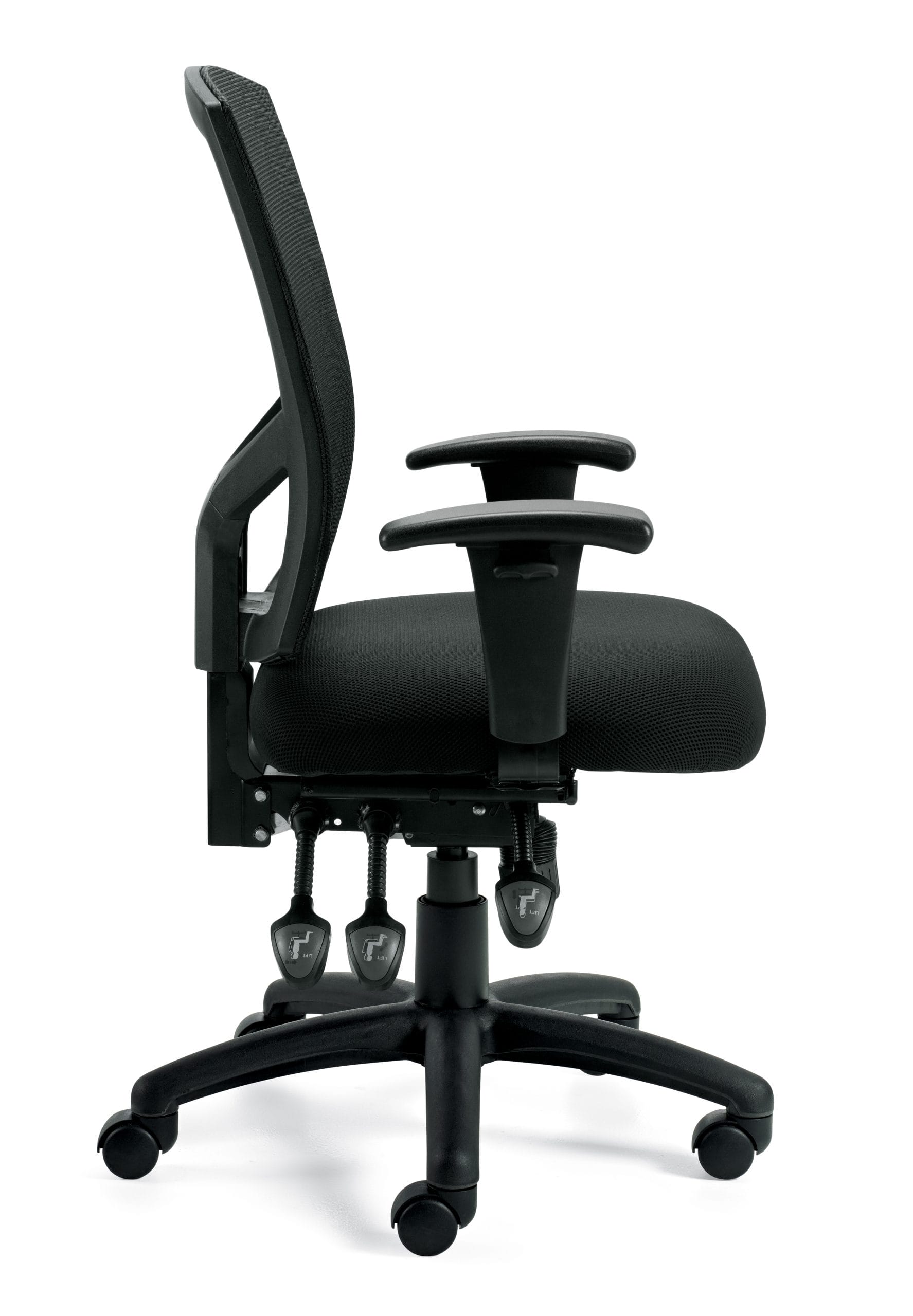 Mesh Back Multi-Function Chair with Arms