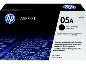 HP 05A Black Original LaserJet Toner Cartridge - CE505A