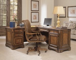 Brookhaven Executive L Right Return Desk # 281-10-453