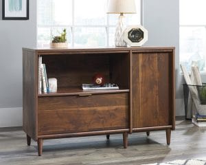 Grand Walnut Credenza