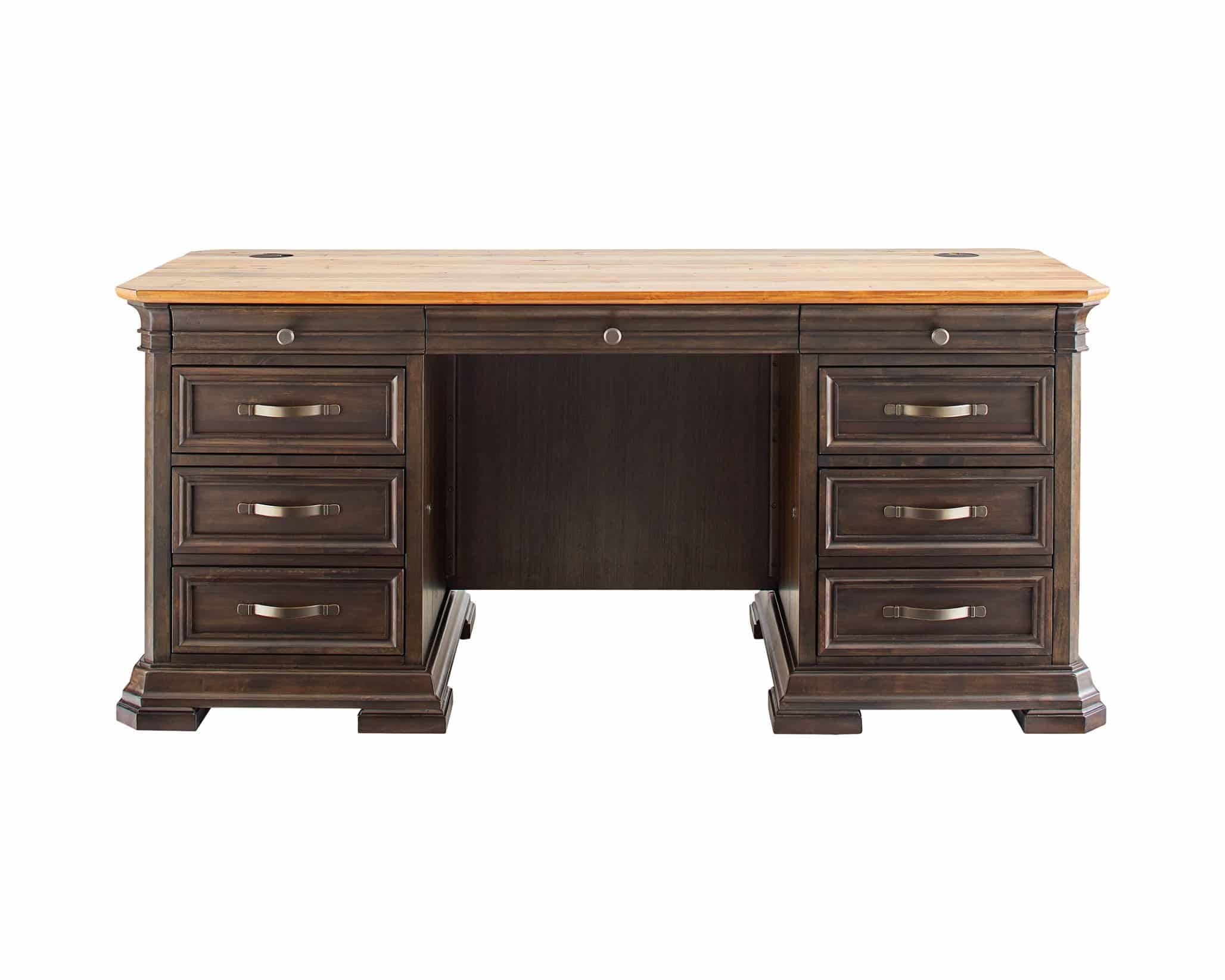 Sonoma Double Pedestal Desk by Martin Furniture