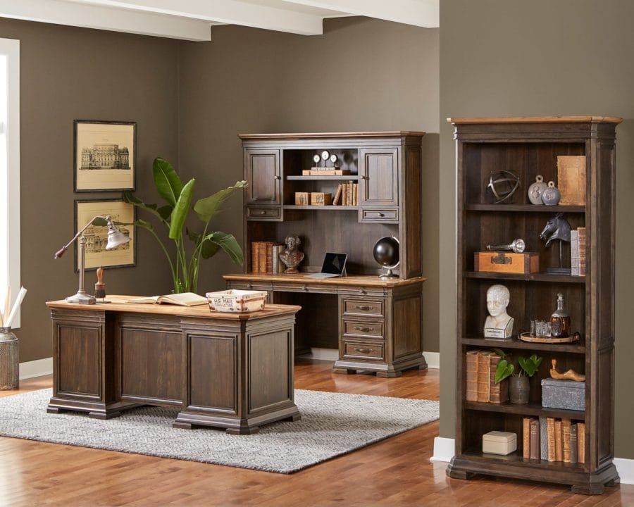 Sonoma Double Pedestal Desk by Martin Furniture