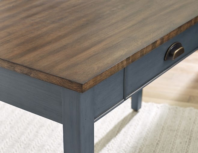Fairmont Writing Table by Martin Furniture, Dusty Blue