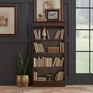 Brayton Manor Jr Executive 60" Bookcase (RTA) by Liberty