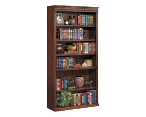 Huntington 72" Open Bookcase by Martin Furniture, Burnish