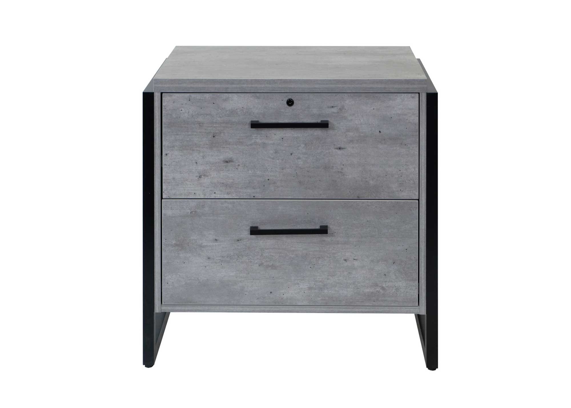 Mason Lateral File by Martin Furniture, Concrete