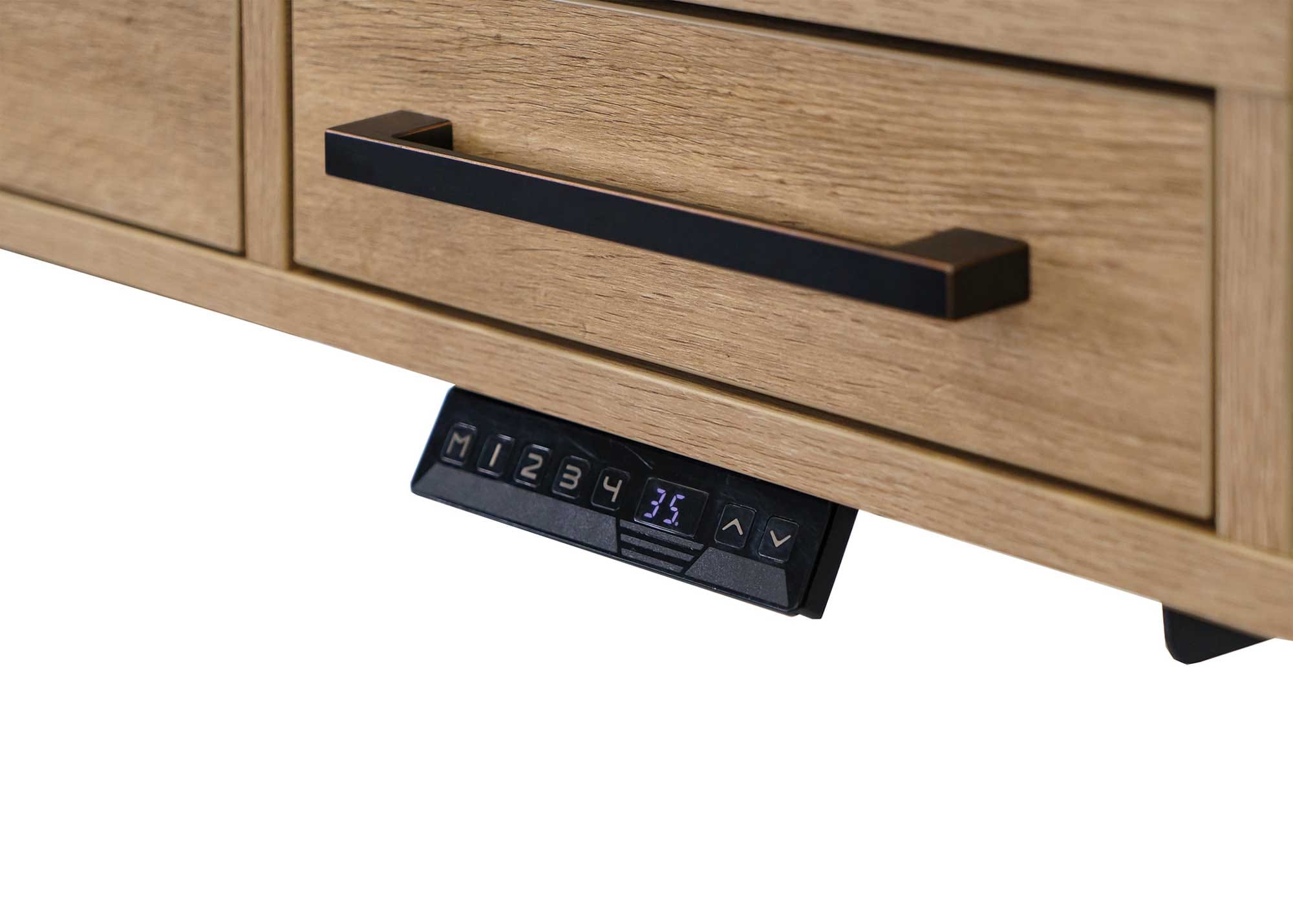 Mason Sit Stand Desk by Martin Furniture, Monarca