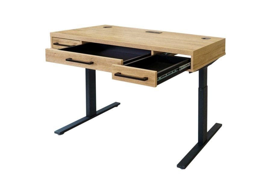 Mason Sit Stand Desk by Martin Furniture, Monarca