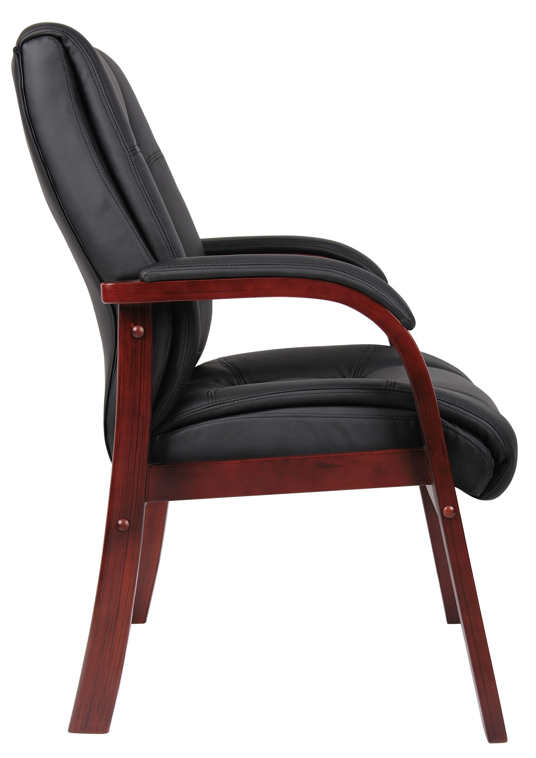 Boss Executive High Back Guest Chair B8999-C, Cherry
