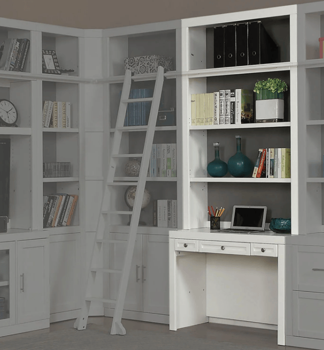 Catalina 2-Piece 40" LIbrary Desk and Hutch by Parker House,