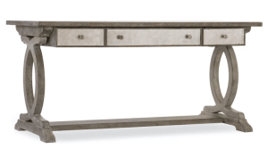 Hooker Furniture Home Office Rustic Glam Trestle Desk