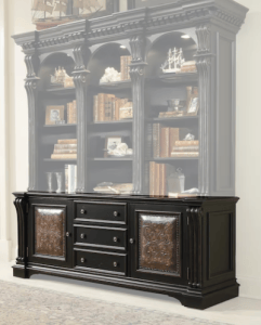 Hooker Furniture Home Office Telluride Bookcase Base