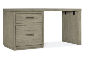Hooker Furniture Home Office Linville Falls 60" Desk with Small File
