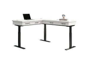 Abby Electric Sit/Stand L-Shape Desk by Martin Furniture